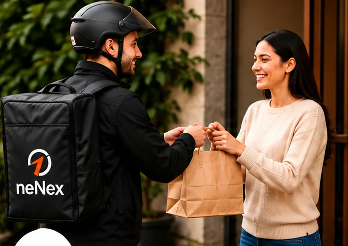 Restaurant delivery handoff